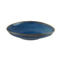 Bonna porcelain plate deep Sapphire ø 26 cm blue photo du produit