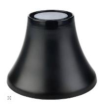 Melamine ophoger FRIDA Lock ø 16.5x12 cm houtuitstraling/zwart Productfoto