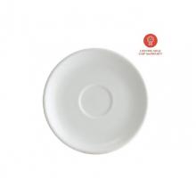 Bonna porseleinen espresso schotel Gourmet Iris ø 12 cm off white Productfoto