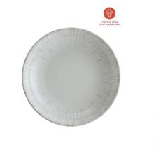 Bonna porcelain coupe plate deep Moove Iris ø 9 cm off white/olive green product photo