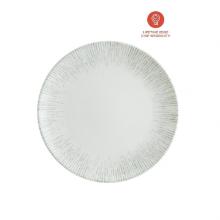 Bonna porcelain plate Gourmet Iris ø 25 cm off white/olive green product photo