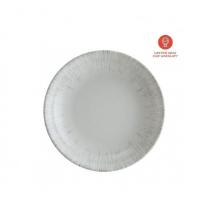 Bonna porseleinen coupe bord diep Gourmet Iris ø 20 cm 500 ml off white/olijfgrn Productfoto