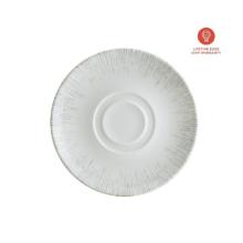 Bonna porcelain saucer Gourmet Iris ø 19 cm off white/olive green photo du produit