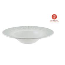 Bonna porcelain pasta plate Banquet Iris ø 28 cm 400 ml off white/olive green photo du produit
