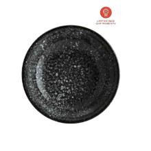 Bonna porseleinen coupe bord diep Gourmet Cosmos ø 10 cm zwart Productfoto