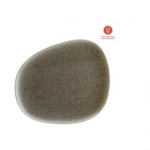 Bonna porcelain plate Vago Luca Wood ø 33 cm brown photo du produit