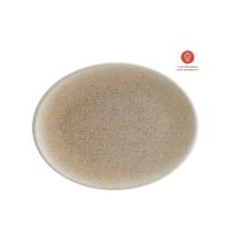 Bonna porcelain plate Moove Luca Salmon oval 31x24 cm orange Produktbild