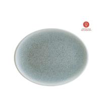Bonna porcelain plate Moove Luca Ocean oval 36 cm blue product photo