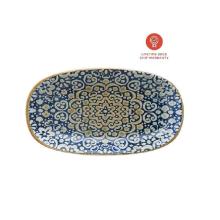 Bonna porcelain plate Gourmet Alhambra oval 19x11 cm blue product photo