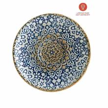 Bonna porcelain coffee saucer Gourmet Alhambra ø 16 cm blue product photo