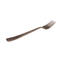 Grocier stainless steel table fork Oslo Chocolate mat 21 cm brown product photo