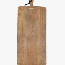 Wooden bread tray XL 34x70 cm brown oak product photo