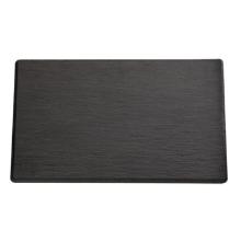 Melamine serving tray 1/3 GN Slate 32.5x17.5x1.2 cm black product photo