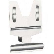 Metal price card holder with clamp silver product photo