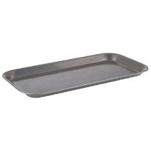 Stainless steel serving tray Vintage 26x13x1.5 cm silver product photo
