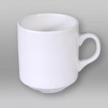 Grocier porcelain vending cup Nordika Basic 19 cl white product photo