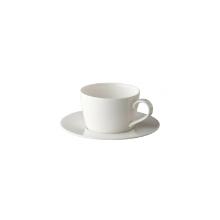 St.James porseleinen koffie schotel 13 cm wit Productfoto