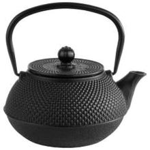 Cast iron teapot Asia 17x14x17 cm 80 cl black product photo