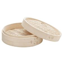 Bamboe stoommandje 2-laags 25 cm Productfoto