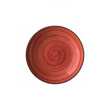 Bonna porseleinen coupe bord diep Bloom Aura Passion ø 28 cm rood Productfoto