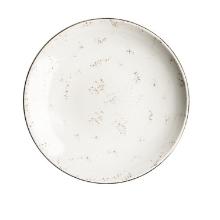 Bonna porseleinen coupe bord diep Bloom Grain ø 25 cm off white Productfoto