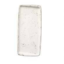Bonna porseleinen bord rechthoekig Moove Crain 34x16 cm off white Productfoto