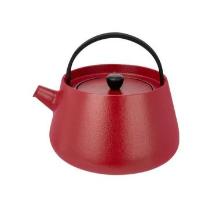 Gietijzeren theepot Bill 15.2x15.x9 cm 0.8L rood Productfoto