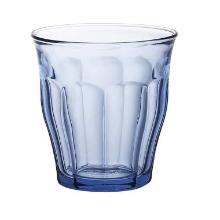 Duralex tumbler glas Picardie 25 cl blauw Productfoto