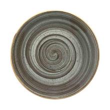 Bonna porcelain espresso saucer Rita Aura Space ø 12 cm gray product photo