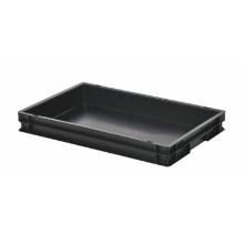 Black Line kunststof lekbak 60x40x7.5 cm gladde bodem zwart Productfoto