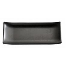 Melamine sushi plate Zen 22.5x9.5 cm black product photo