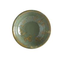 Bonna porcelain plate Sage Snell Gourmet ø 24 cm 400 ml green product photo