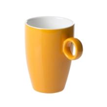 Maastricht Porselein coffee mug Bart 23 cl ocher yellow product photo