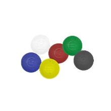 Plastic consumption coins blue product photo