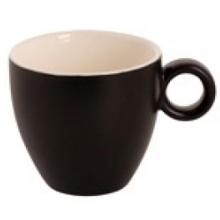 Maastricht Porcelain coffee cup Bart 17 cl matt black product photo