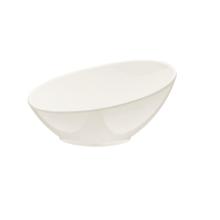 Bonna porcelain slanted bowl Vanta ø 26 cm off white product photo