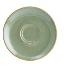 Bonna porcelain coffee saucer Sage Rita ø 16 cm green product photo