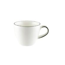 Bonna porcelain coffee cup Rita Retro Black 230 cc off white/black product photo