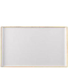 Melamine bowl rectangle 53x32.5 cm Barley White product photo