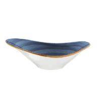 Bonna porcelain bowl oval Stream Aura 27x19 cm 750 ml Dusk Blue product photo