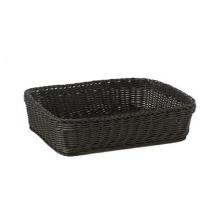 PP broodmand 40x30x10 cm zwart Productfoto