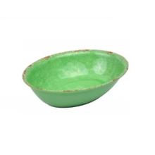 Dalebrook melamine bowl Casablanca oval 21x28 cm green product photo