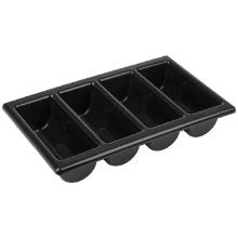 PP cutlery tray GN 1/1 black product photo