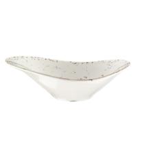 Bonna porcelain oval bowl Stream Grain ø 10 cm 450 ml off white product photo