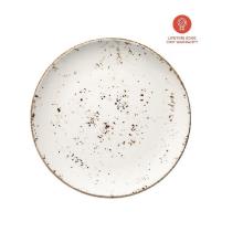Assiette en porcelaine Bonna Gourmet Grain ø 27 cm blanc cassé photo du produit