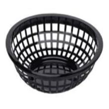 Plastic fast-food basket ø 19.7 cm black product photo