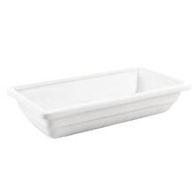 Porcelain gastronorm tray 1/3 GN 32.5x18.5x6.5 cm white product photo