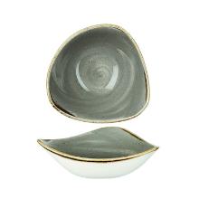 Churchill Stonecast Peppercorn Grey kom 26 cl driehoek Productfoto