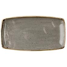 Churchill Stonecast Peppercorn Grey bord 35.5x18.9 cm rechthoekig Productfoto