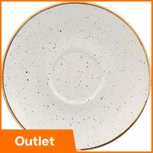 Churchill Stonecast Barley White cappuccino saucer ø 15.6 cm product photo